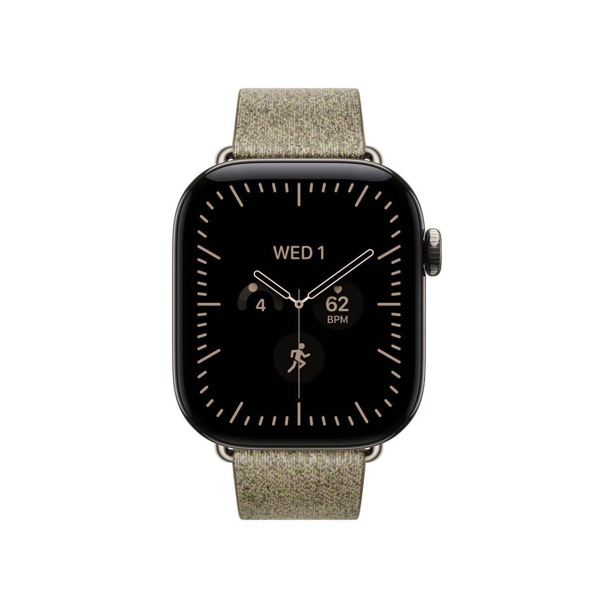 Fivela moderna verde sálvia de 42 mm - S