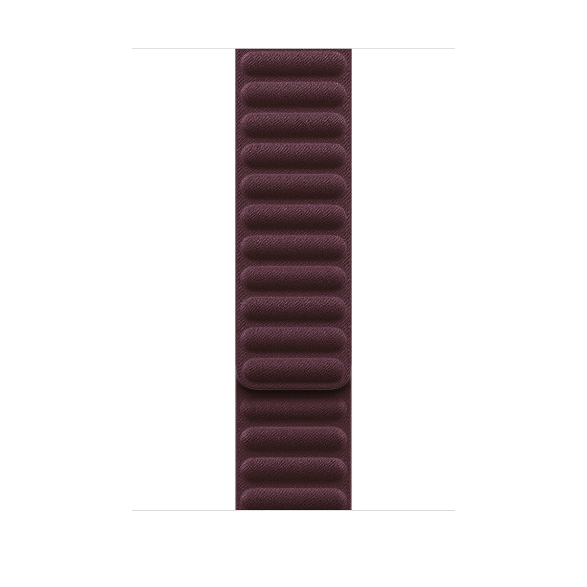 Bracelete de elos magnética bordô de 46 mm M/L