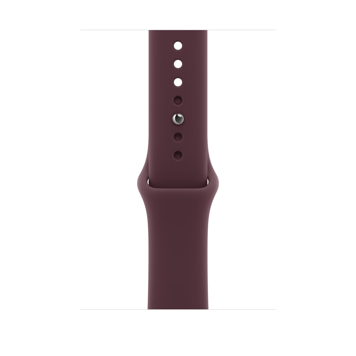 Bracelete desportiva bordô de 46 mm - M/L