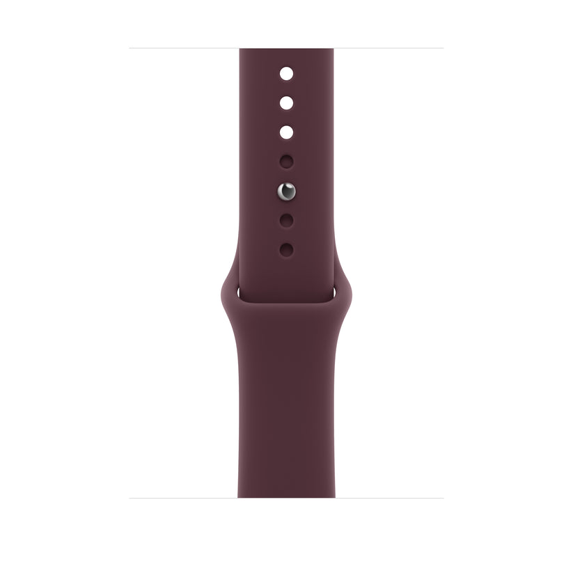 Bracelete desportiva bordô de 46 mm - S/M