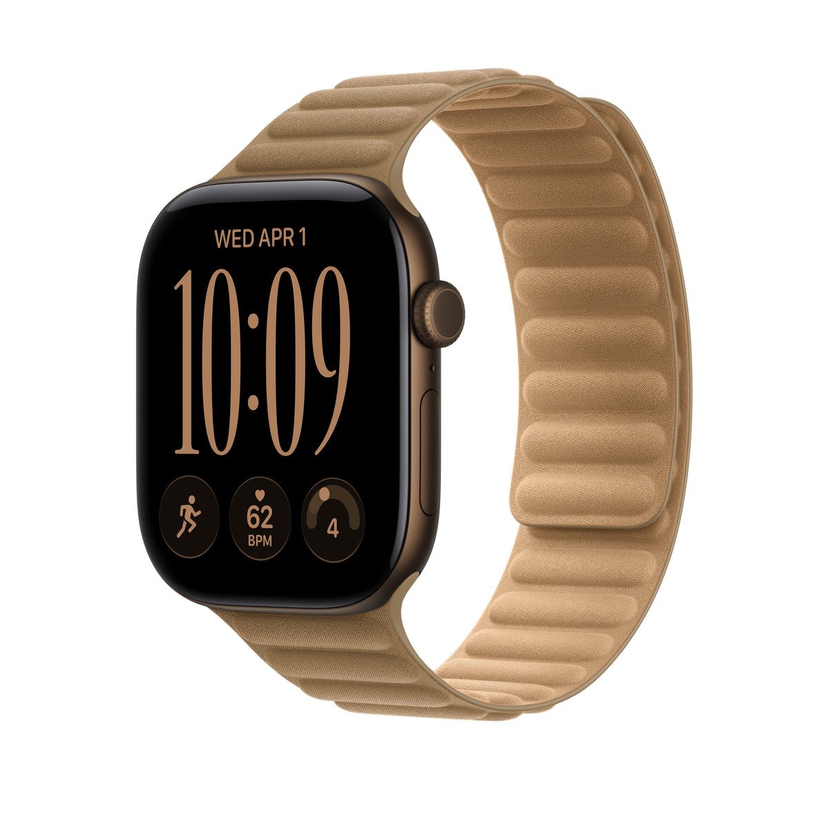 Bracelete de elos magnética Camel de 46 mm - S/M