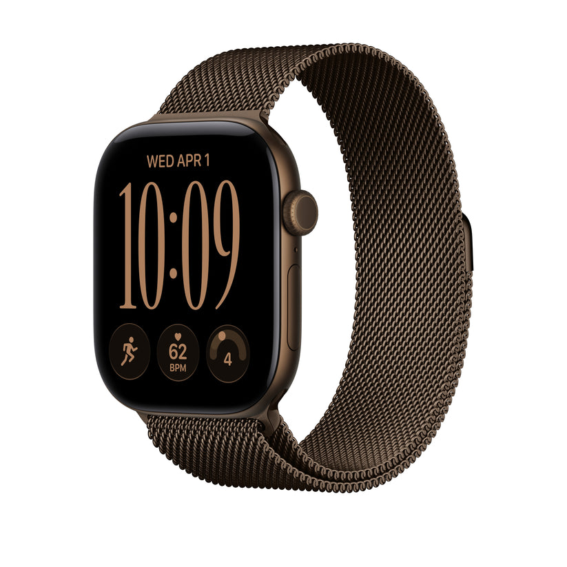 Loop milanesa bronze escuro de 46 mm - S/M