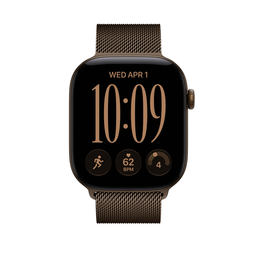 Loop milanesa bronze escuro de 46 mm - S/M