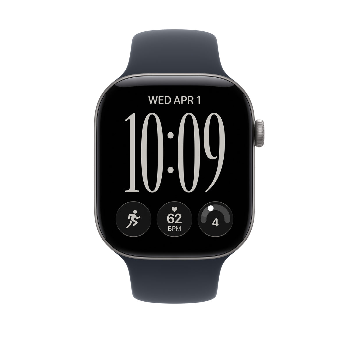 Bracelete desportiva azul Navy de 46 mm - M/L