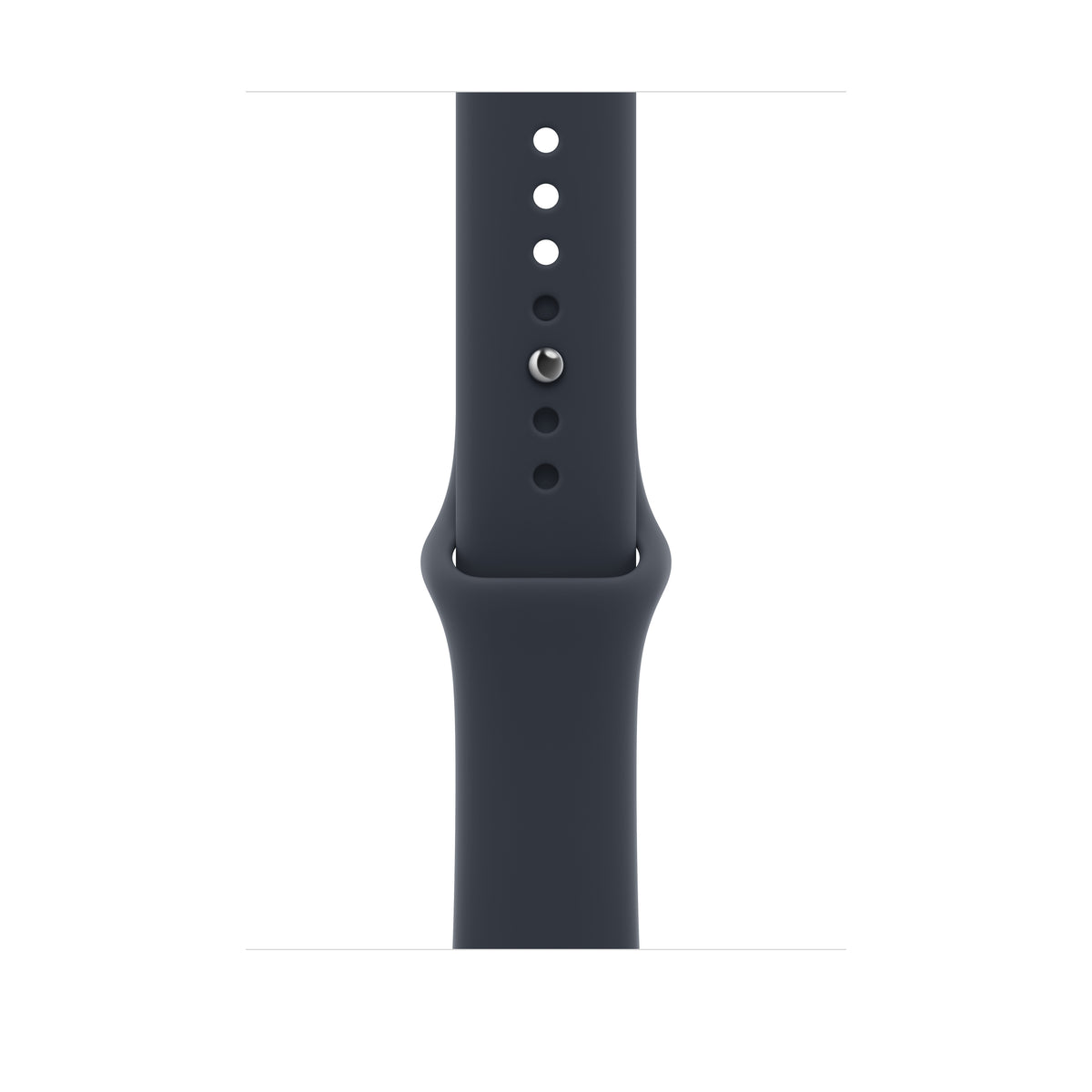 Bracelete desportiva azul Navy de 46 mm - S/M