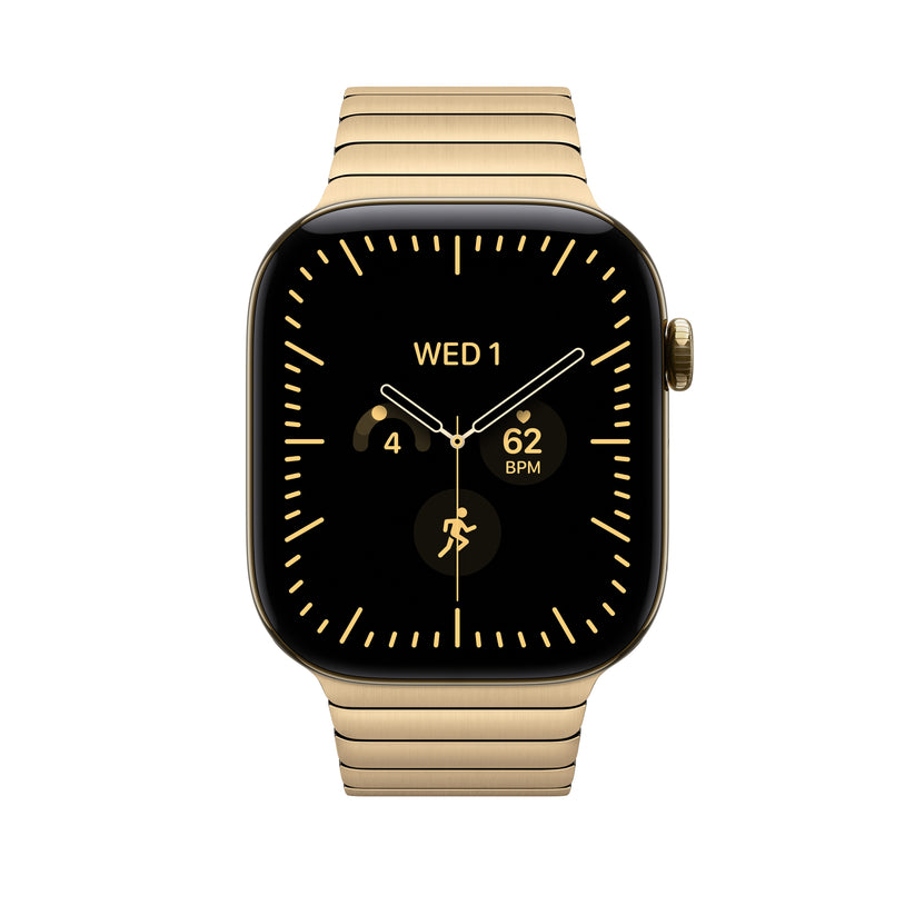 Bracelete de elos ouro radiante de 46 mm