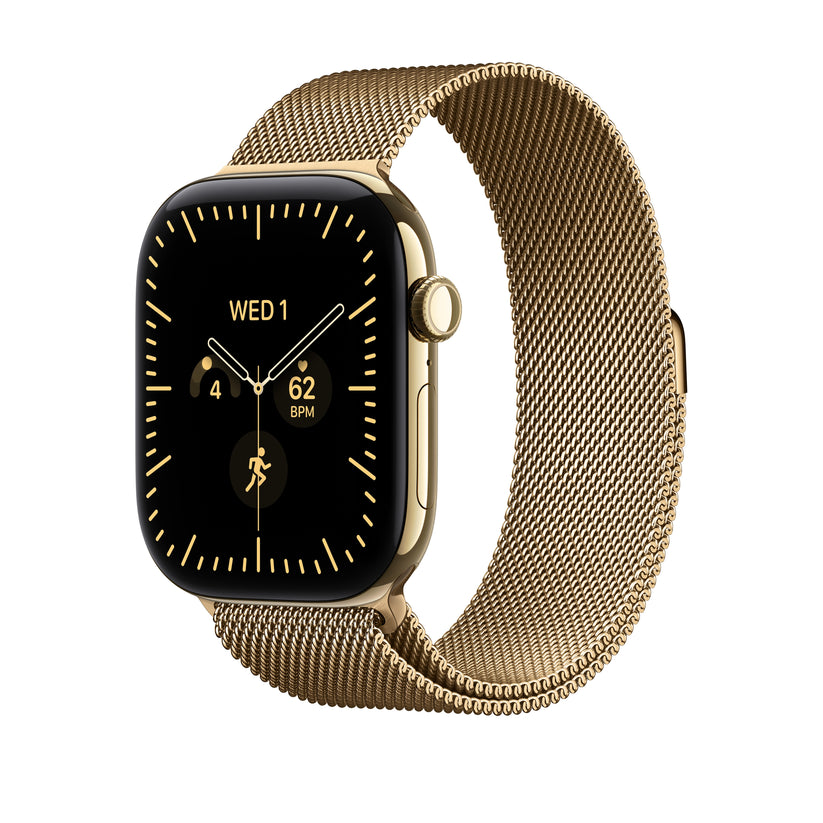 Loop milanesa ouro radiante de 46 mm - S/M
