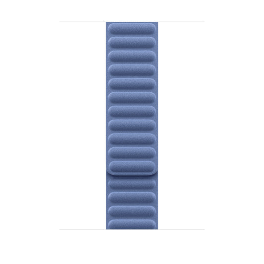 Bracelete de elos magnética azul silvestre de 46 mm - S/M