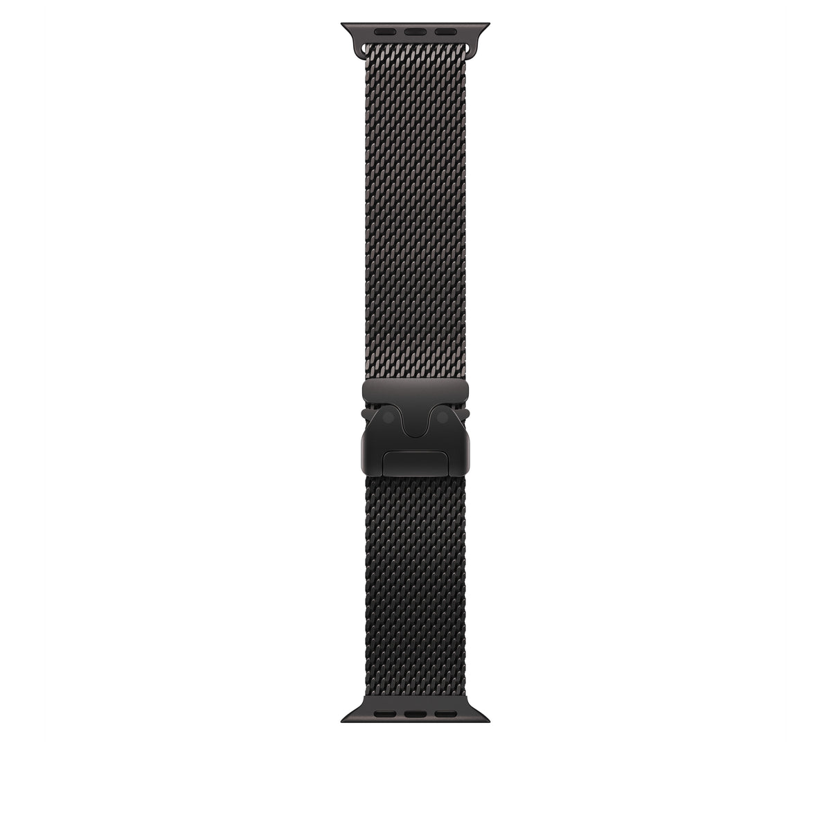Loop milanesa em titânio preto de 49 mm - S