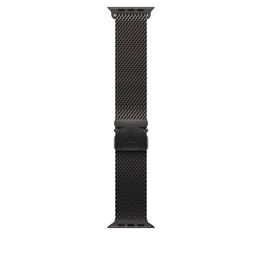 Loop milanesa em titânio preto de 49 mm - S