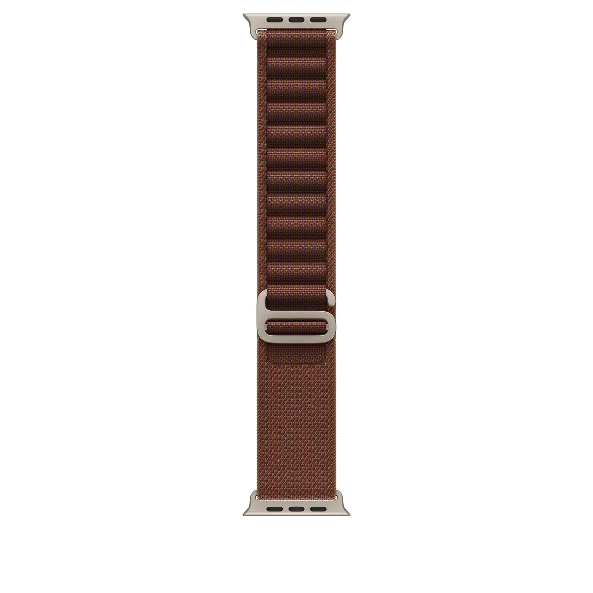 Loop Alpine bordô de 49 mm - L - acabamento em titânio natural