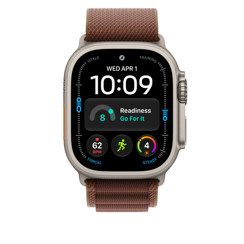 Loop Alpine bordô de 49 mm - S - acabamento em titânio natural