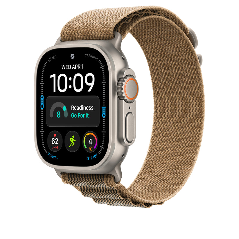 Loop Alpine deserto de 49 mm - L - acabamento em titânio natural