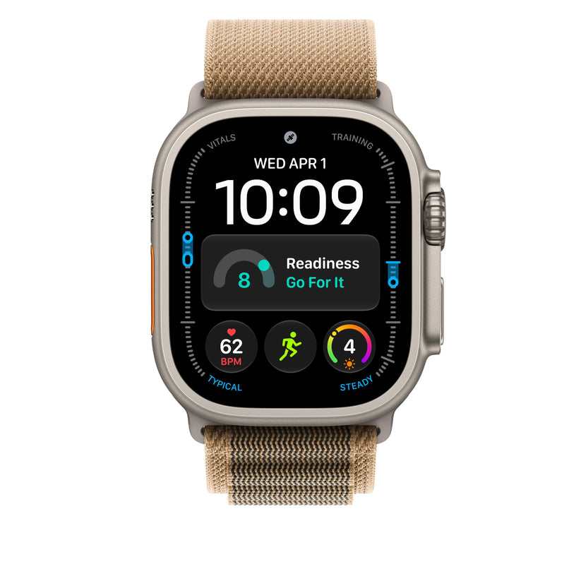 Loop Alpine deserto de 49 mm - L - acabamento em titânio natural