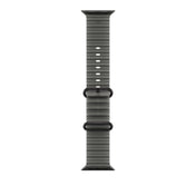 Bracelete Ocean preto translúcido de 49 mm - Titânio preto