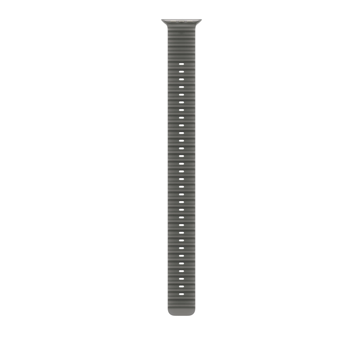 Extensão para Bracelete Ocean preto translúcido de 49 mm - Titânio natural