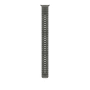 Extensão para Bracelete Ocean preto translúcido de 49 mm - Titânio natural