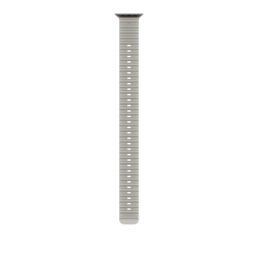 Extensão para Bracelete Ocean cinzento translúcido de 49 mm - Titânio preto