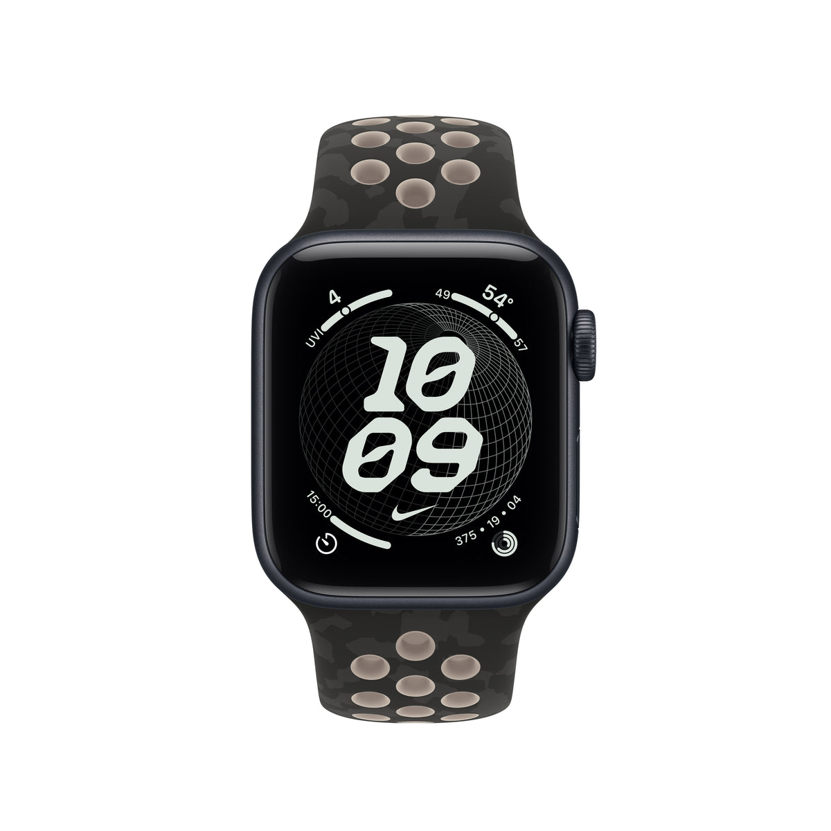 Bracelete desportiva Nike preto After Dark de 40 mm - S/M