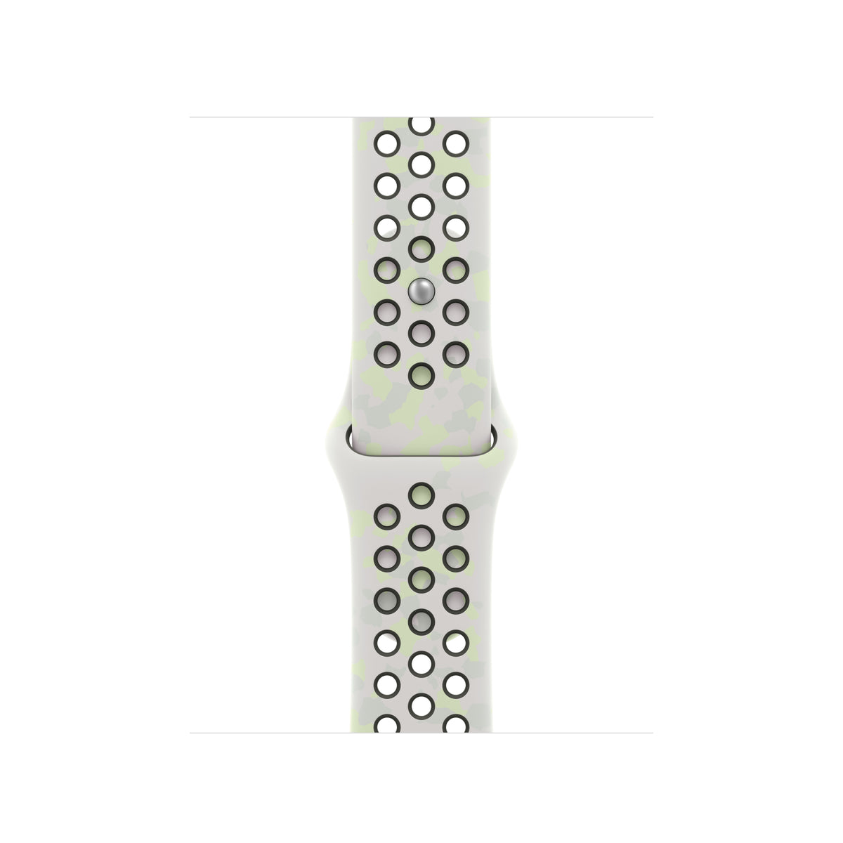 Bracelete desportiva Nike branco Essential de 40 mm - M/L