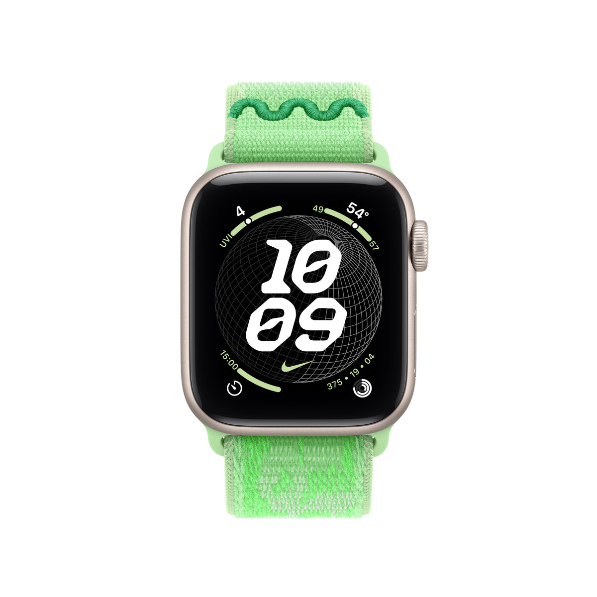 Loop desportiva Nike verde Spark de 40 mm