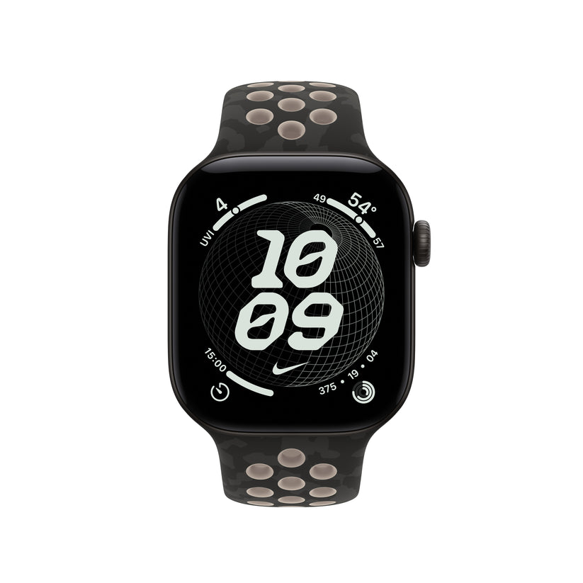 Bracelete desportiva Nike preto After Dark de 42 mm - M/L