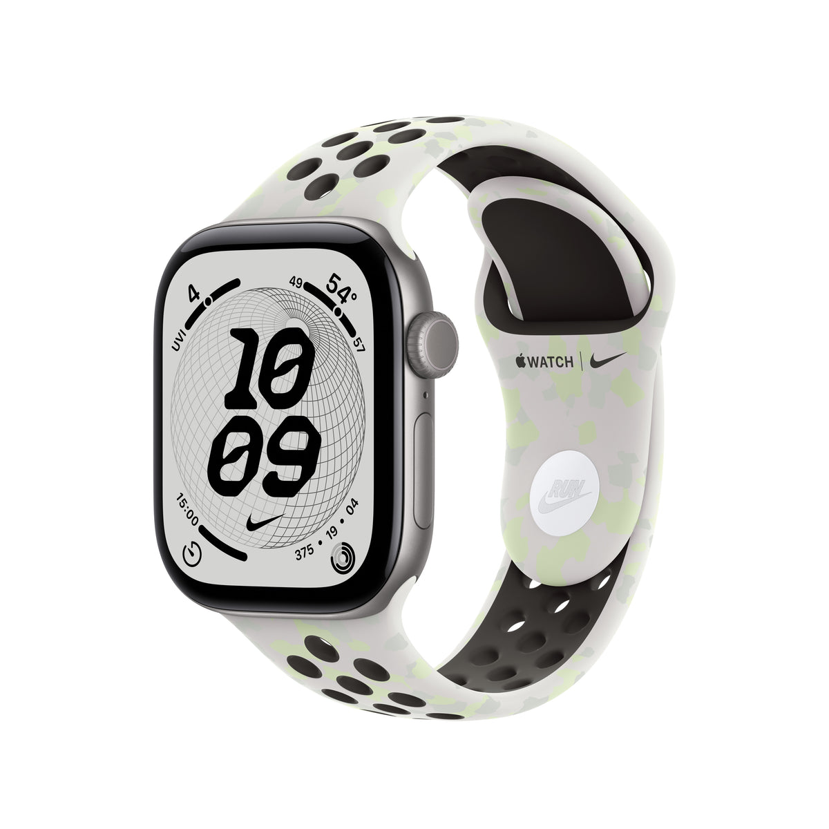 Bracelete desportiva Nike branco Essential de 42 mm - S/M