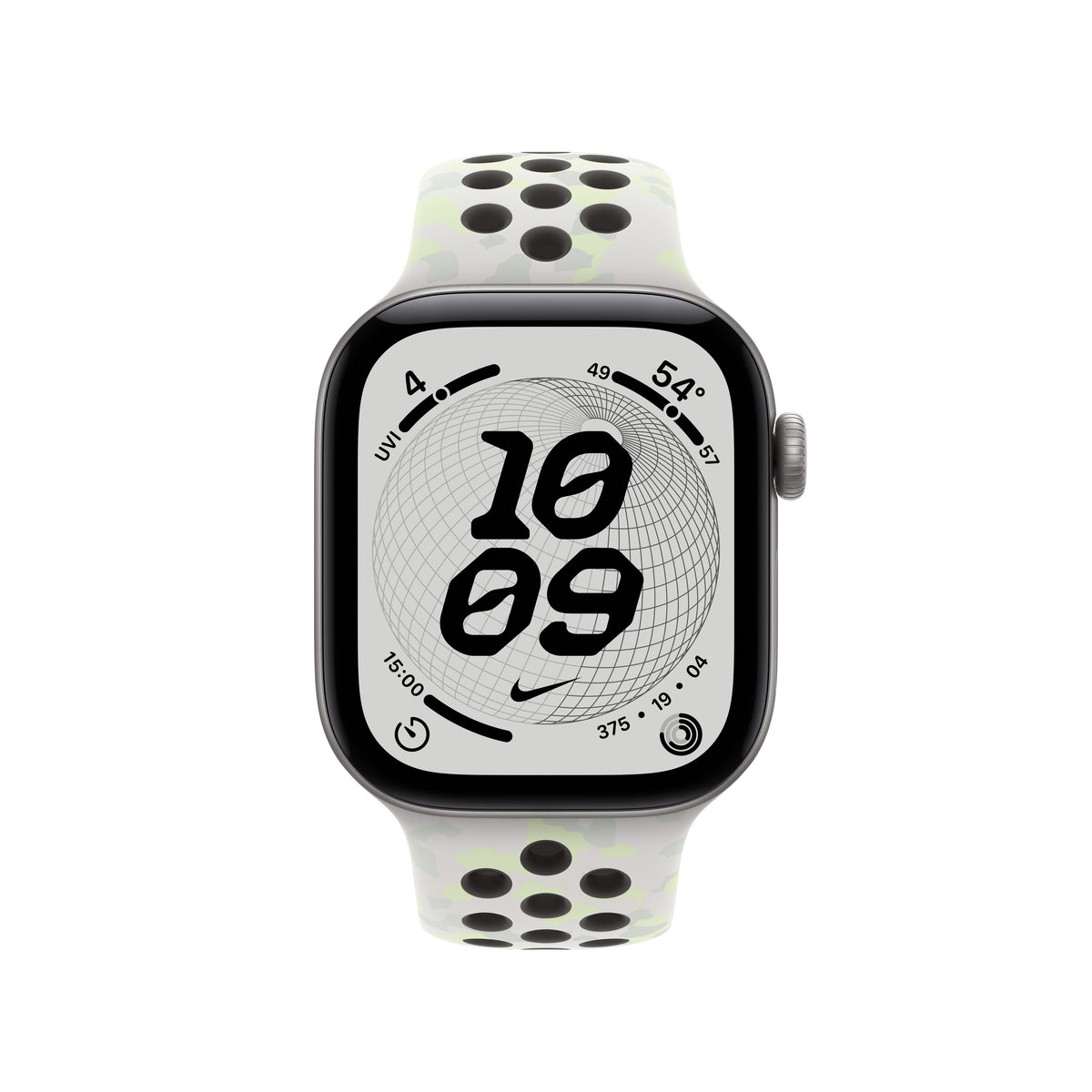 Bracelete desportiva Nike branco Essential de 42 mm - S/M