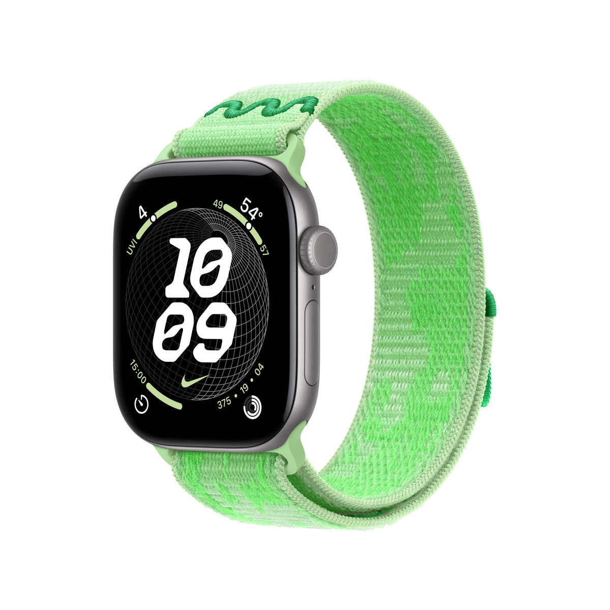 Loop desportiva Nike verde Spark de 42 mm