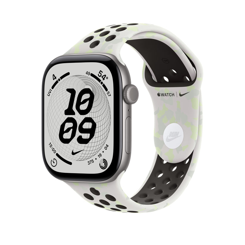 Bracelete desportiva Nike branco Essential de 46 mm - S/M