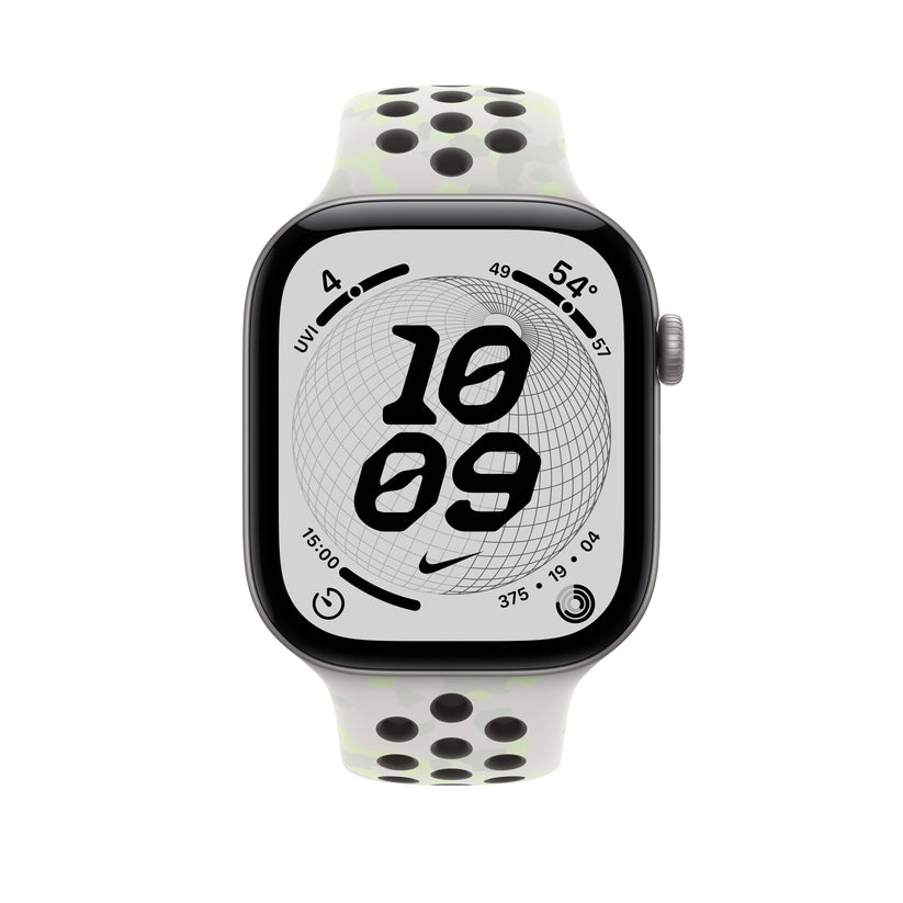 Bracelete desportiva Nike branco Essential de 46 mm - S/M