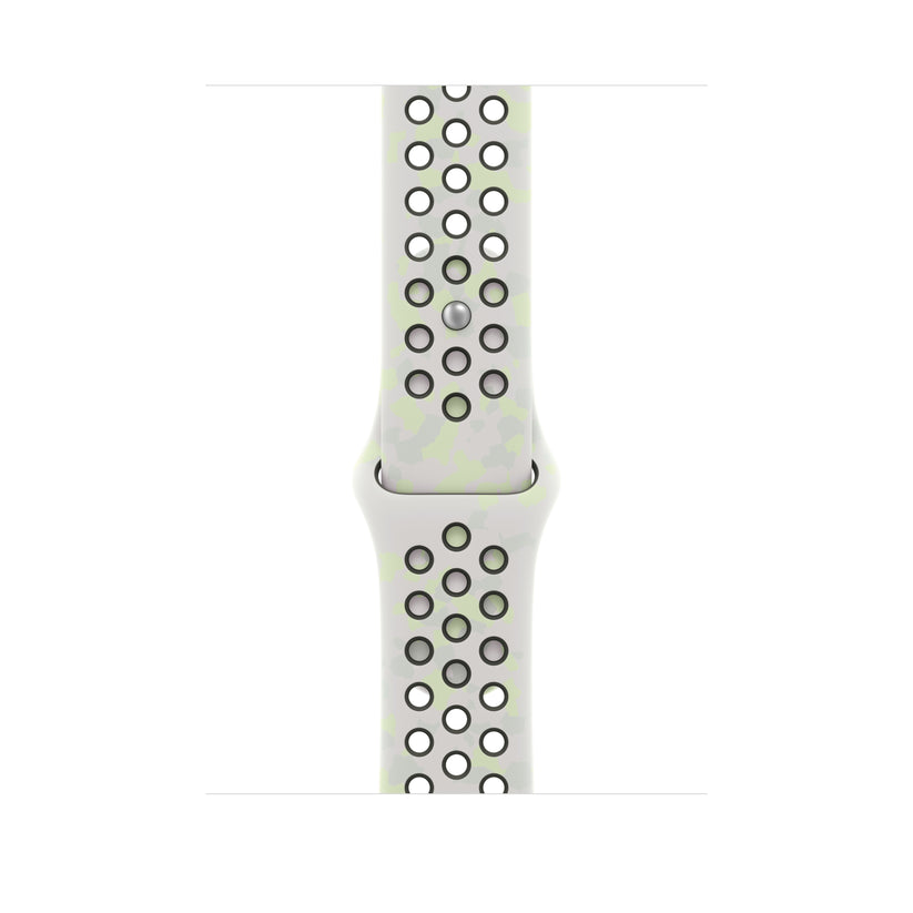 Bracelete desportiva Nike branco Essential de 46 mm - S/M