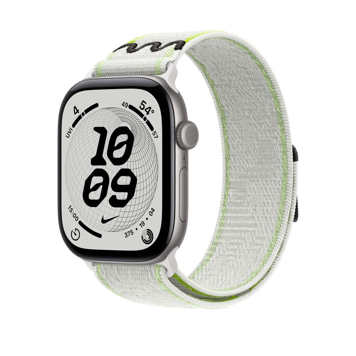 Loop desportiva Nike branco Essential de 46 mm