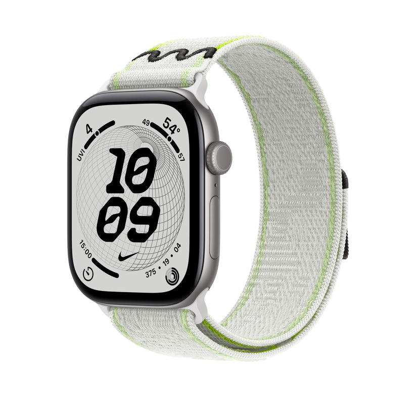 Loop desportiva Nike branco Essential de 46 mm