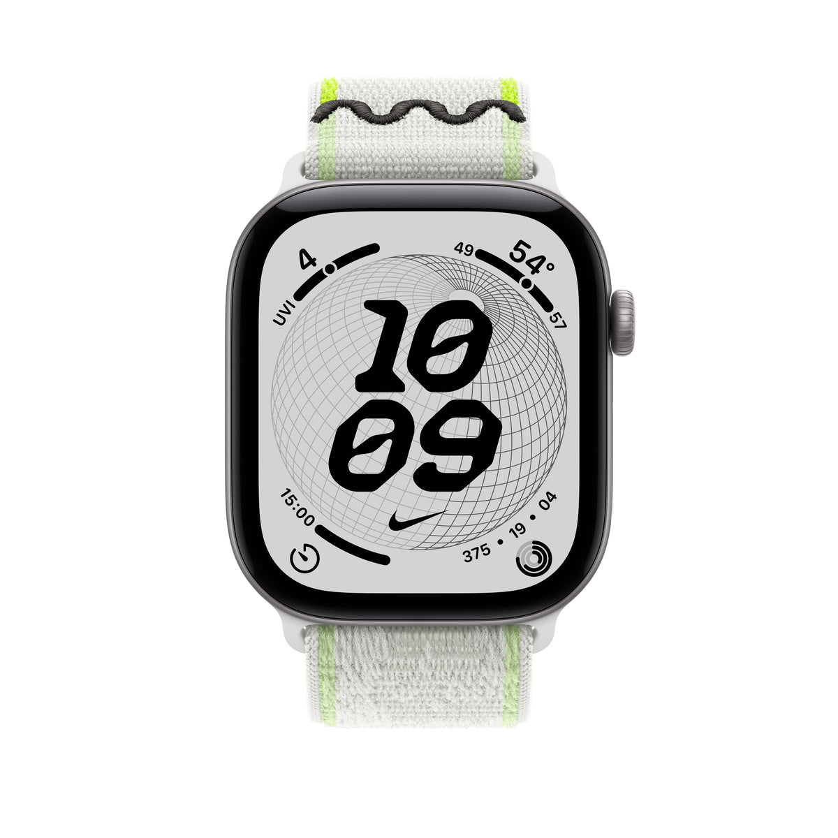Loop desportiva Nike branco Essential de 46 mm
