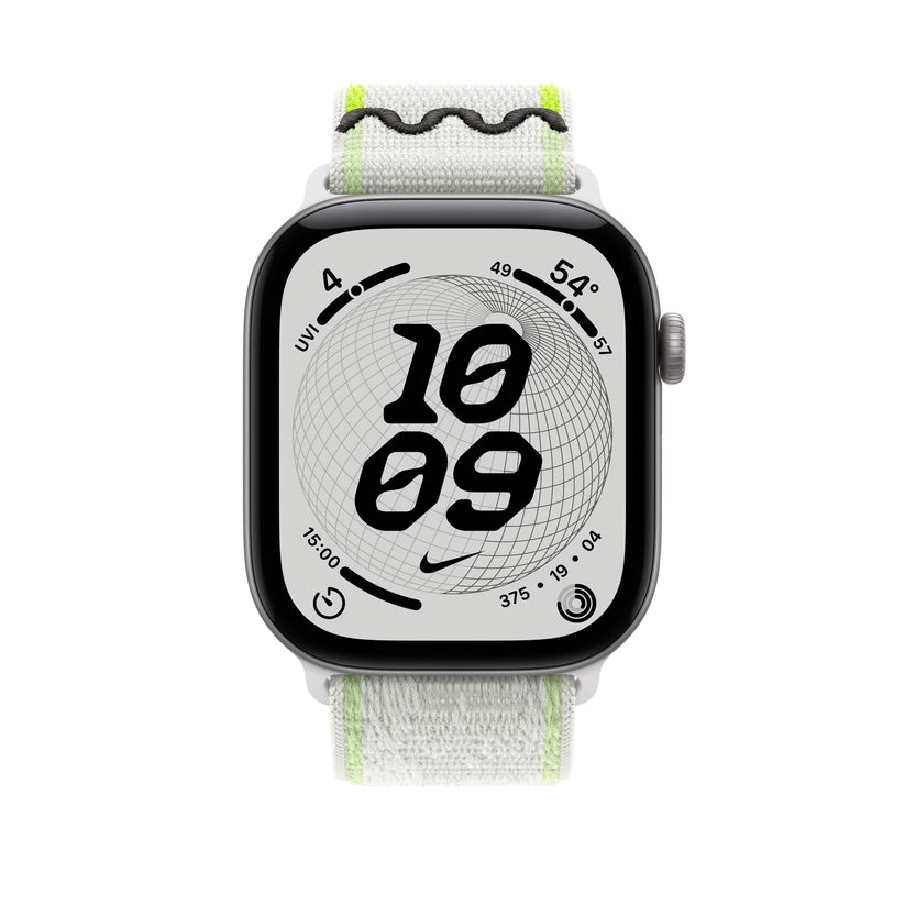 Loop desportiva Nike branco Essential de 46 mm