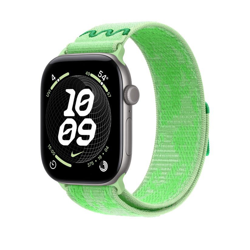 Loop desportiva Nike verde Spark de 46 mm