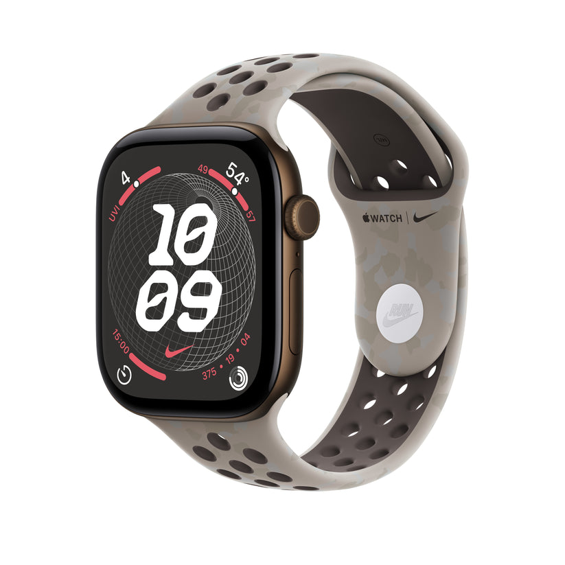 Bracelete desportiva Nike cinzento Pavement de 46 mm - M/L