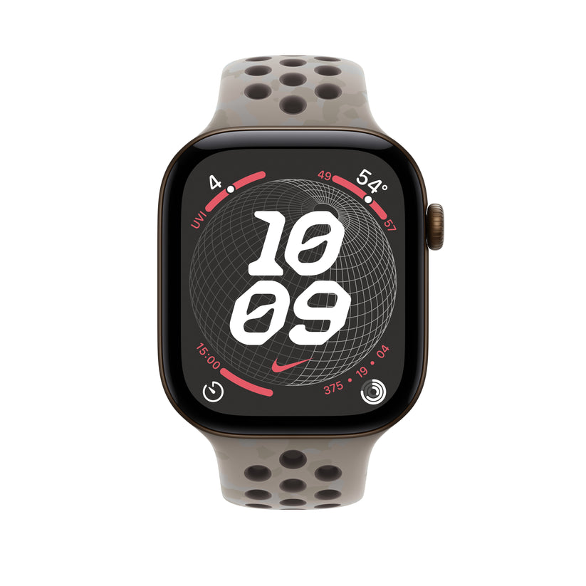 Bracelete desportiva Nike cinzento Pavement de 46 mm - S/M