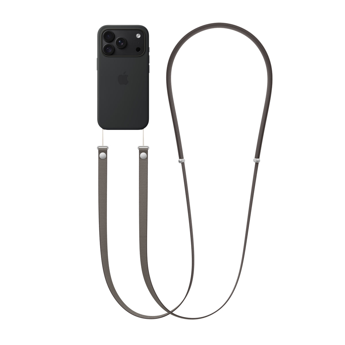 Fita Crossbody – Castanho‑toupeira