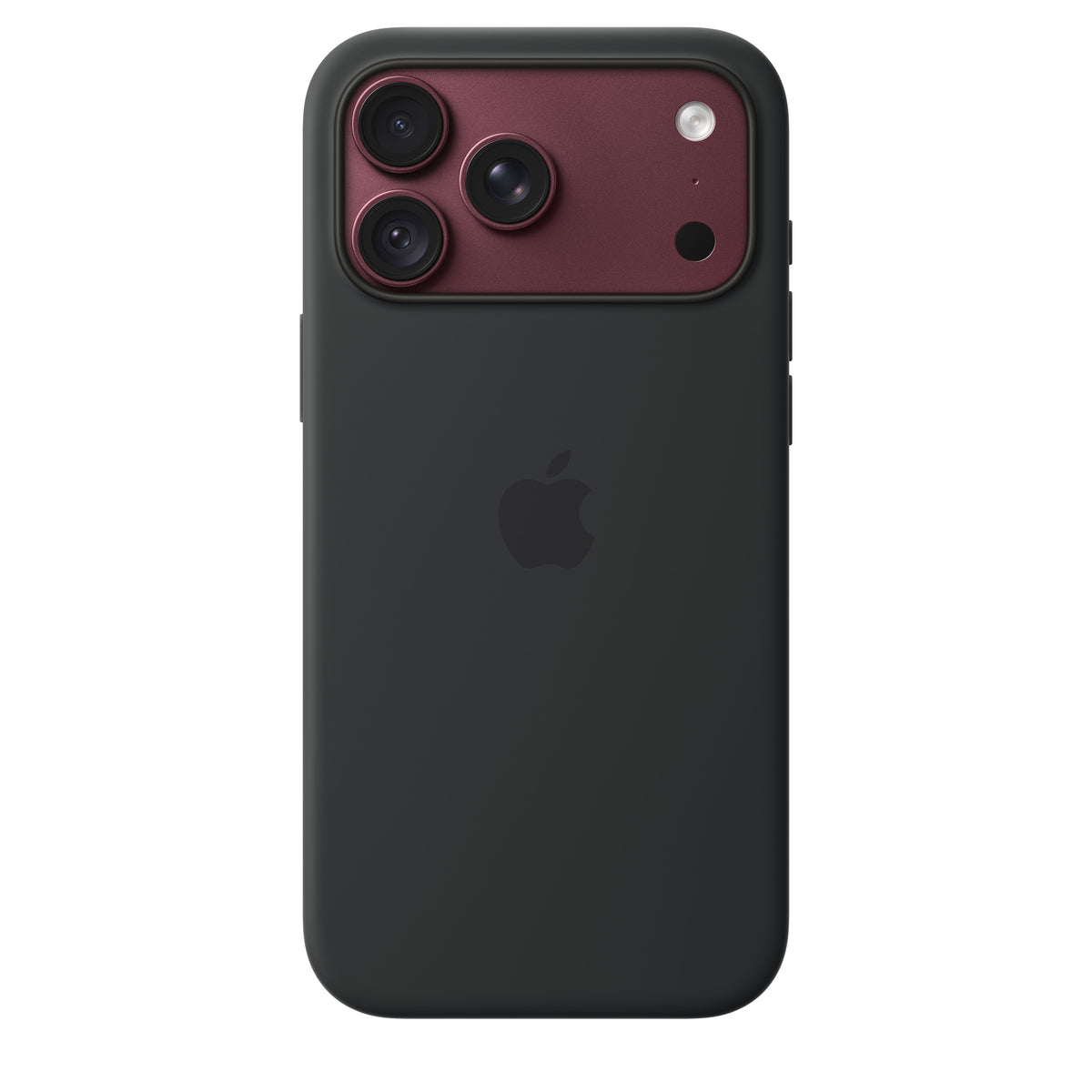 Capa em silicone com MagSafe para iPhone 18 Pro Max - Preto
