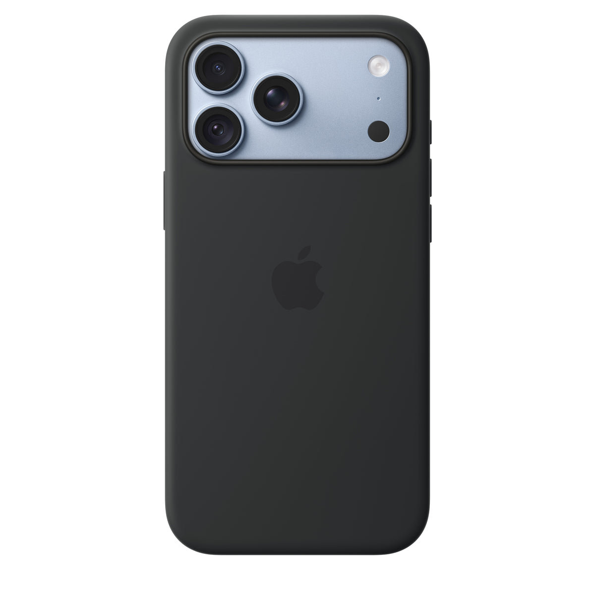 Capa em silicone com MagSafe para iPhone 18 Pro Max - Preto