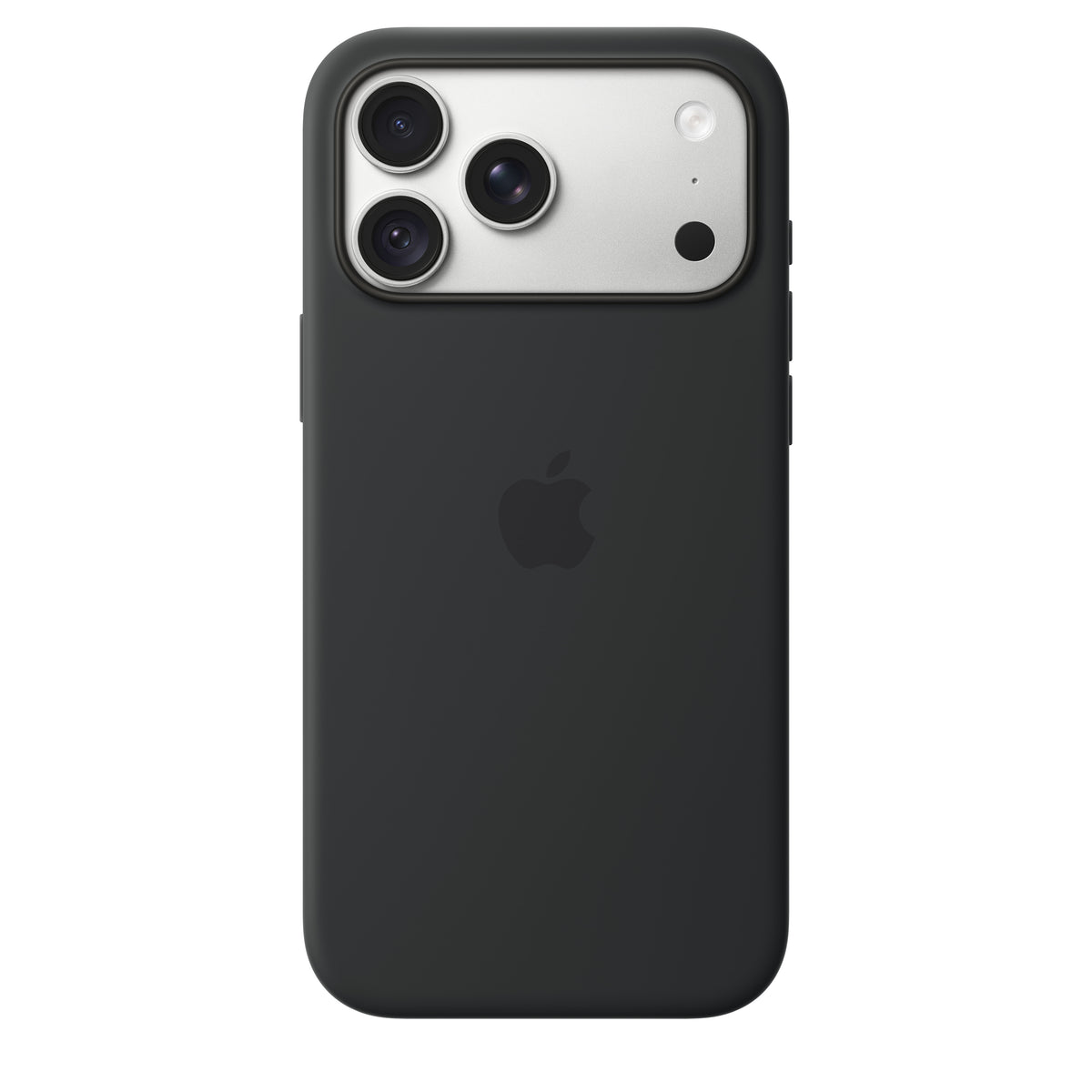 Capa em silicone com MagSafe para iPhone 18 Pro Max - Preto