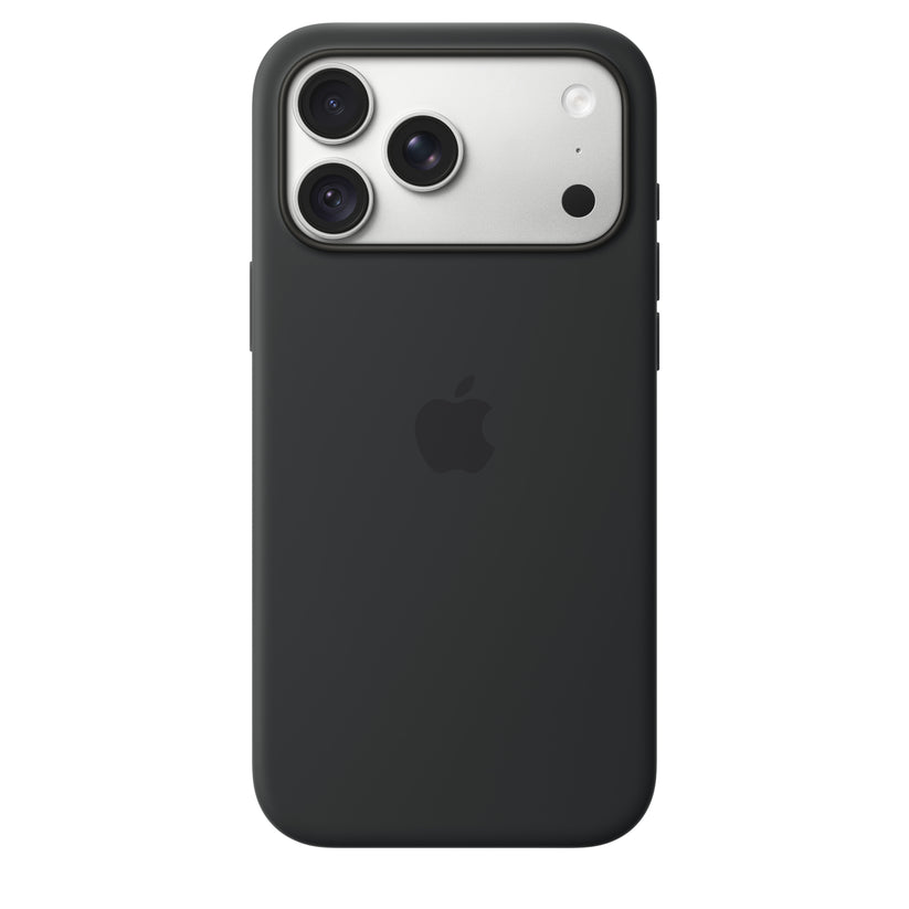 Capa em silicone com MagSafe para iPhone 18 Pro Max - Preto