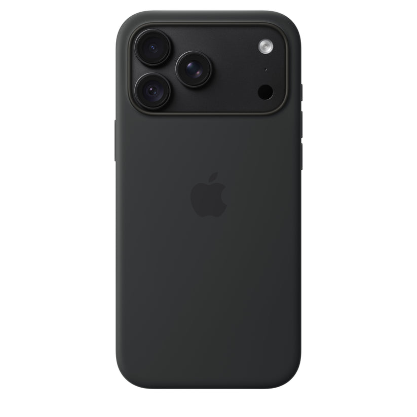 Capa em silicone com MagSafe para iPhone 18 Pro Max - Preto
