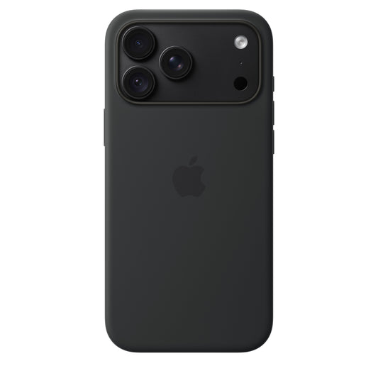 Capa em silicone com MagSafe para iPhone 18 Pro Max - Preto