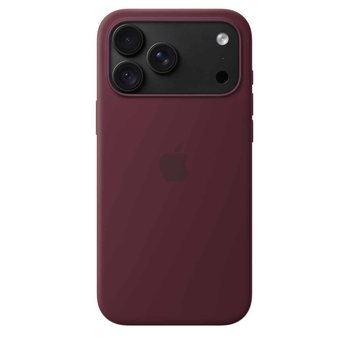 Capa em silicone com MagSafe para iPhone 18 Pro Max - Bordô