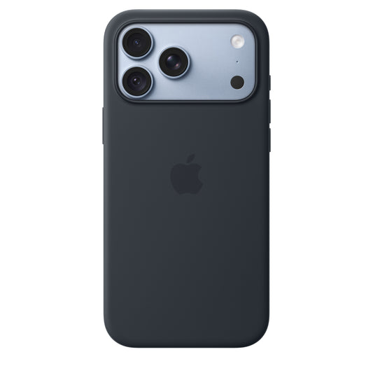 Capa em silicone com MagSafe para iPhone 18 Pro Max - Azul Navy