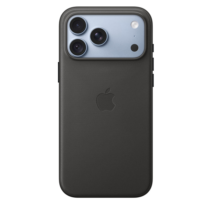 Capa em tecido TechWoven com MagSafe para iPhone 18 Pro Max – Preto