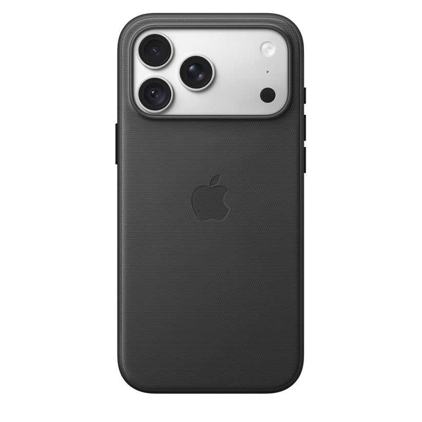 Capa em tecido TechWoven com MagSafe para iPhone 18 Pro Max – Preto